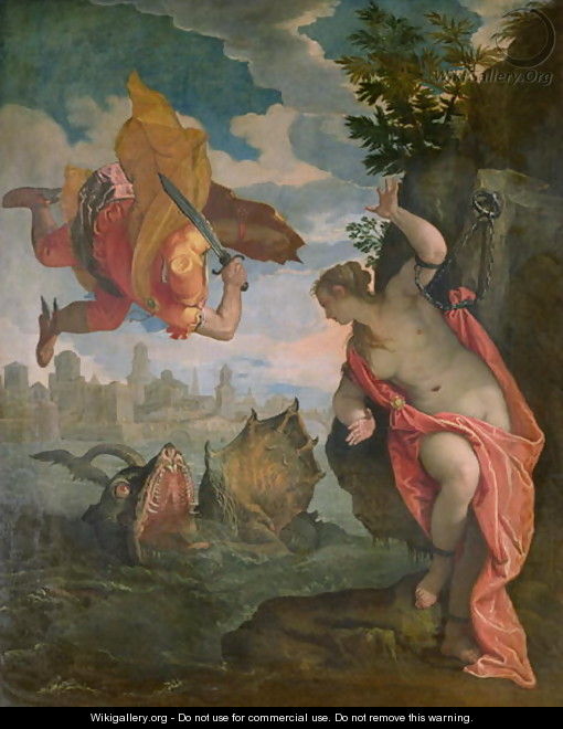Perseus Rescuing Andromeda - Paolo Veronese (Caliari)