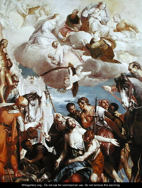 The Martyrdom of St. George - Paolo Veronese (Caliari)