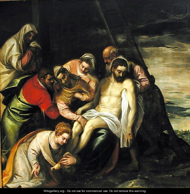 The Descent from the Cross - Paolo Veronese (Caliari)