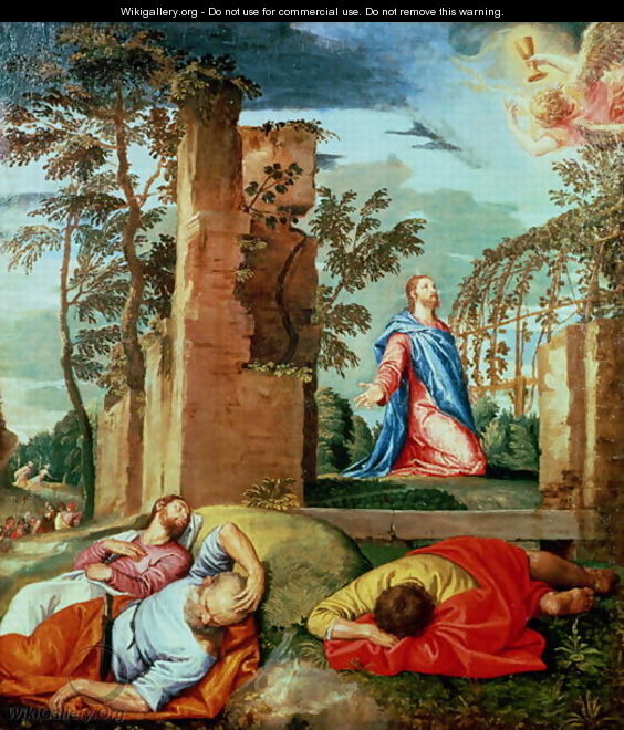 The Agony in the Garden 2 - Paolo Veronese (Caliari)