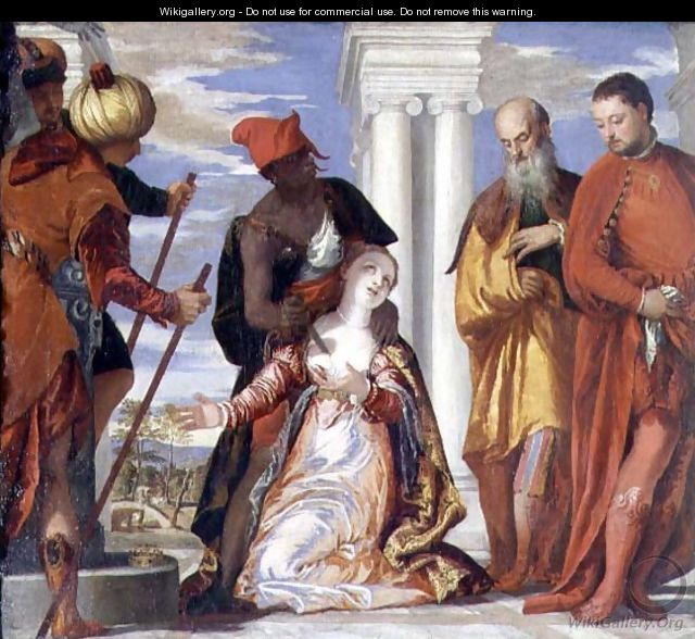 The Martyrdom of St. Justine, c.1555 - Paolo Veronese (Caliari)