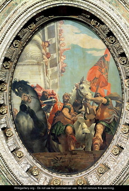The Triumph of Mordecai - Paolo Veronese (Caliari)