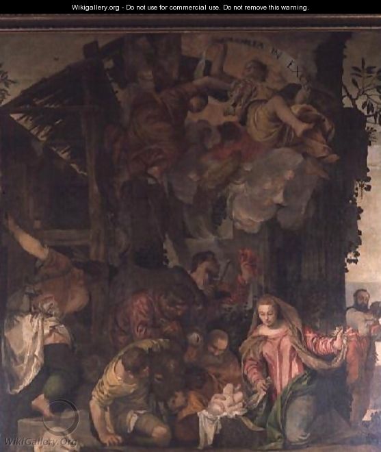 Adoration of the Shepherds 2 - Paolo Veronese (Caliari)