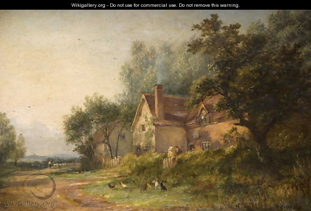 Lane at Bridgnorth - William Henry Vernon