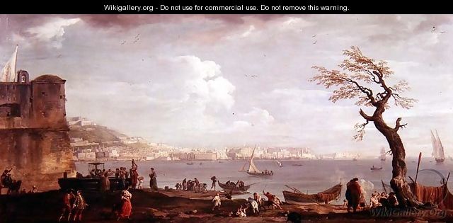 Bay of Naples from the South - Claude-joseph Vernet