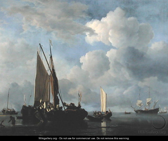 Calm Sea 2 - Willem van de, the Younger Velde