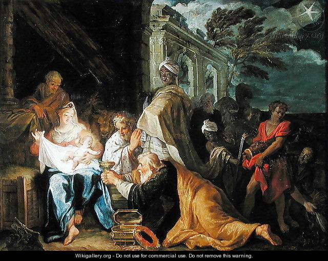Adoration of the Magi, 1708 - Claude Verdot