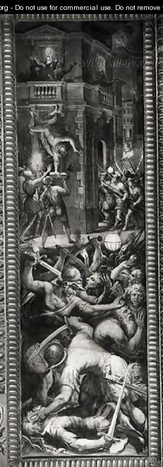 Massacre of Coligny and the Huguenots, 1573 - Giorgio Vasari