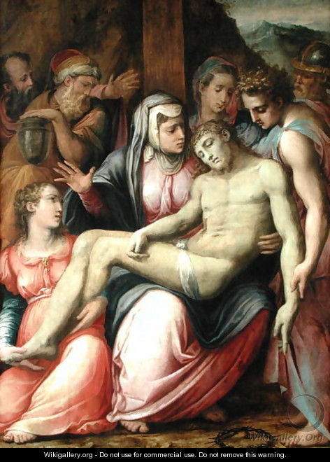 The Deposition, c.1540 - Giorgio Vasari