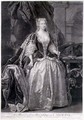 Portrait of Queen Caroline, 1736, engraved by John Faber (1684-1656) 1739 - John Vanderbank
