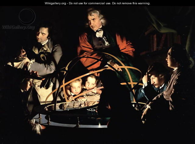 The Orrery, exh. 1766 - Josepf Wright Of Derby