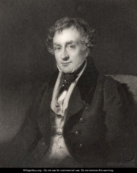 William Lawrence, engraved by J. Cochran, from The National Portrait Gallery, Volume II, published c.1820 - Henry Wyatt