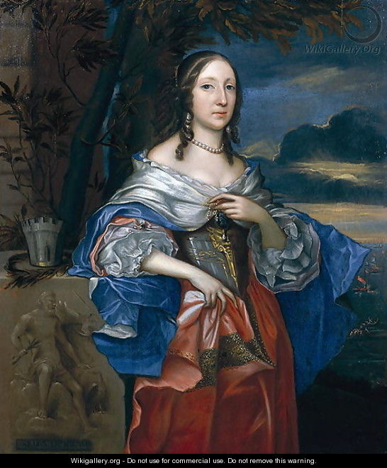 Elizabeth Cromwell, Mrs Claypole (1629-58) - John Michael Wright