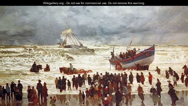 The Lifeboat, 1873 - William Lionel Wyllie