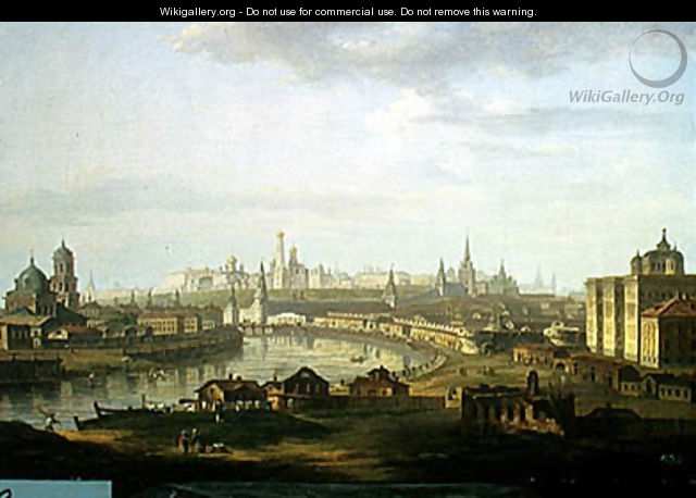 View of Moscow, 1819 - Maxim Nikiforovitsch Worobjeff