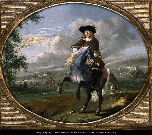 A Cavalier on his Horse - Pieter Wouwermans or Wouwerman