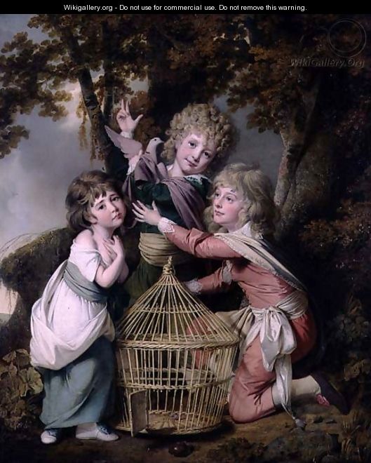 The Synnot Children, 1781 - Josepf Wright Of Derby