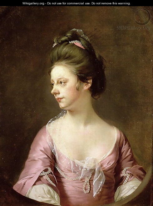 Portrait of Mrs Catherine Swindell, 1769-72 - Josepf Wright Of Derby