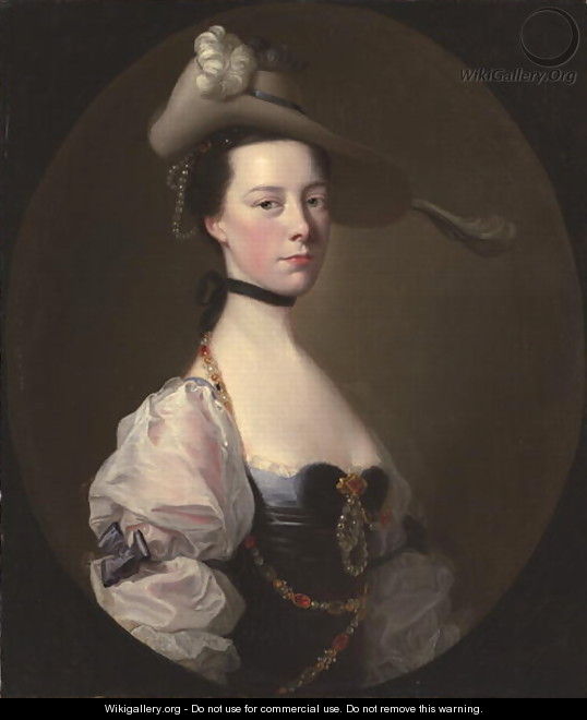 Portrait of a Lady, c.1760 - Josepf Wright Of Derby