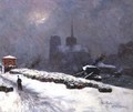Notre Dame in the Snow, 1904 - Siebe Johannes Ten Kate