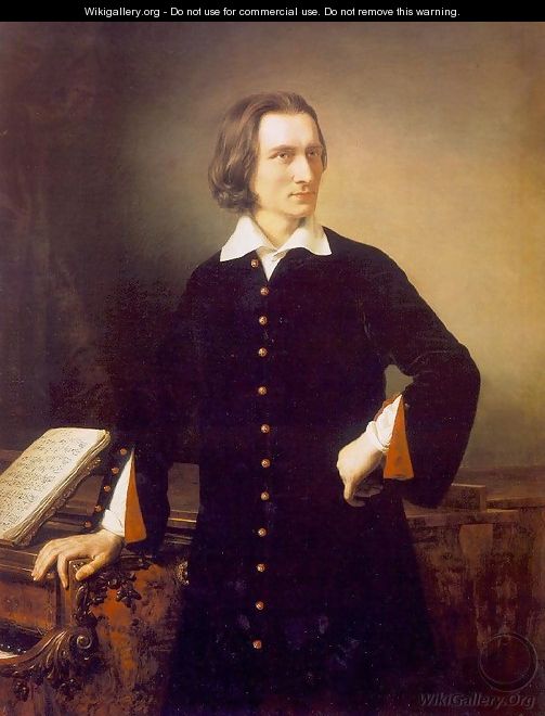 Liszt Ferenc, 1847 - Miklos Barabas