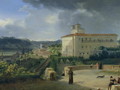 View of the Villa Medici, Rome, 1813 - Nicolas Antoine Taunay