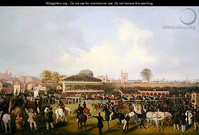 Lord Westminsters Cardinal Puff, with Sam Darling Up, Winning the Tradesmans Plate, Chester, c.1839 - William Tasker