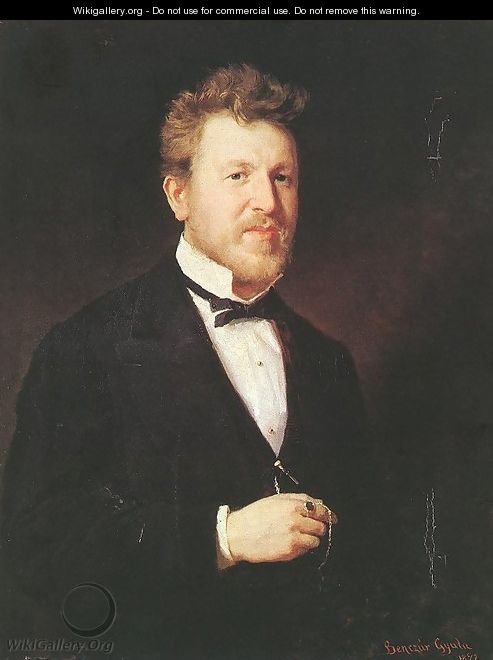 Eder Odon kepmasa, 1872 - Gyula Benczur