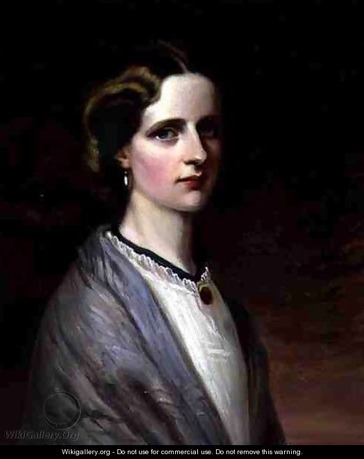 Portrait of Emily, Mrs Meynell Ingram - (after) Taylor, H.