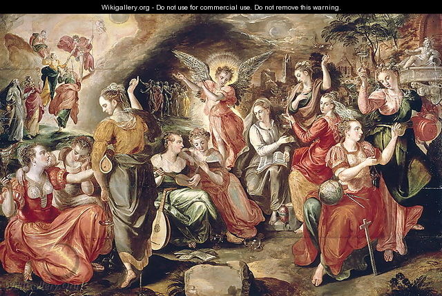 The Wise and the Foolish Virgins - Maarten de Vos