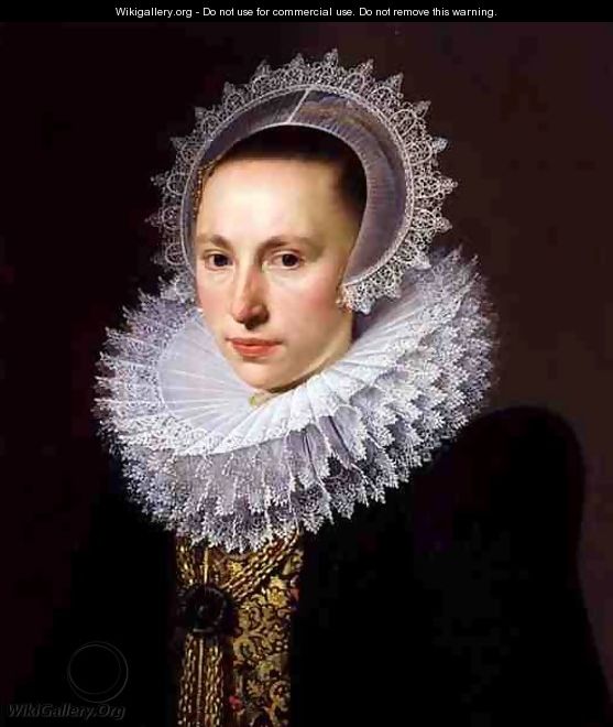 Portrait of a Lady - Cornelis van der Voort