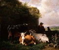 The Cowherd - Friedrich Johann Voltz