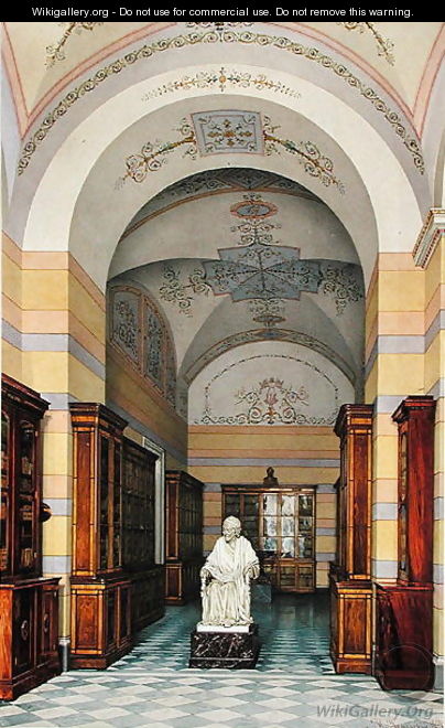 Voltaires Library, The New Hermitage, 1859 - Konstantin Andreyevich Ukhtomsky