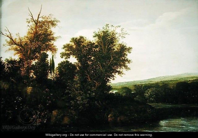 Wooded Landscape 2 - Cornelis Hendricksz. The Younger Vroom