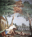 Peasants At Rest 1757 - Giovanni Domenico Tiepolo