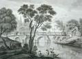 Design for a Ruinous Bridge for the Garden at Syon House, published 1778 - Francois Vivares