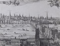 Panorama of London and the Thames, part three showing Southwark, London Bridge and the churches in the City, c.1600 - Nicolaes (Claes) Jansz Visscher
