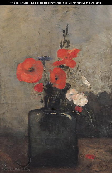 Flowers, 1857 - Antoine Vollon