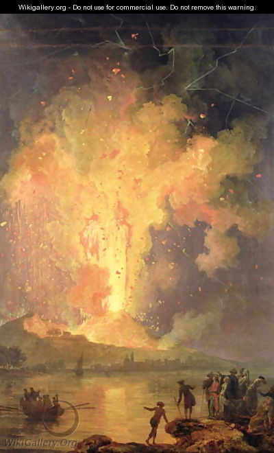 The Eruption of Mount Vesuvius in 1779, 1779-1802 - Pierre-Jacques Volaire