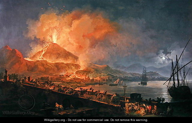 Eruption of Vesuvius in 1771 - Pierre-Jacques Volaire
