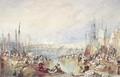 The Port of London - Joseph Mallord William Turner