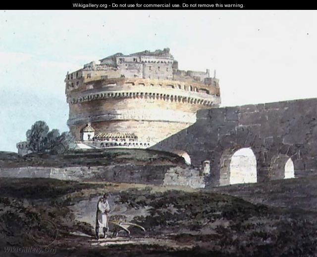 Castle of San Angelo, Rome - Joseph Mallord William Turner