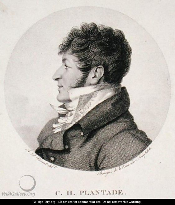 Portrait of Charles-Henri Plantade 1764-1839 1806 - (after) Vincent, Andre Paul
