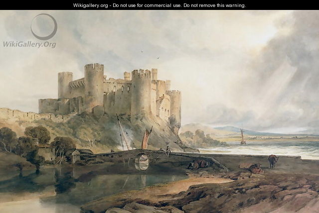 Conway Castle 3 - Joseph Mallord William Turner