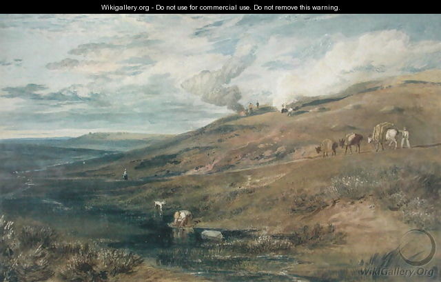 Dartmoor: The Source of the Tamar and the Torridge, c.1813 - Joseph Mallord William Turner