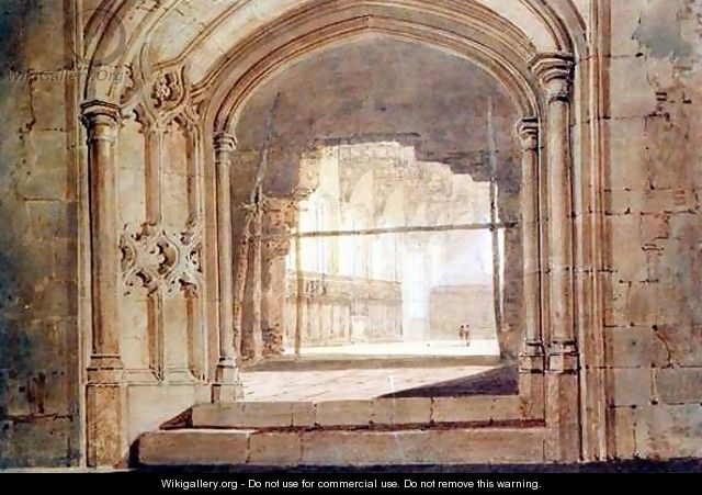 Christchurch Hall, Oxford, c.1800 - Joseph Mallord William Turner