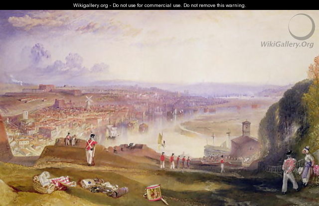 Chatham, Towards Fort Pitt - Joseph Mallord William Turner