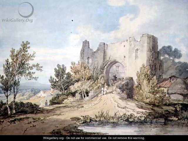 Llanblethian Castle Gateway, 1797 - Joseph Mallord William Turner