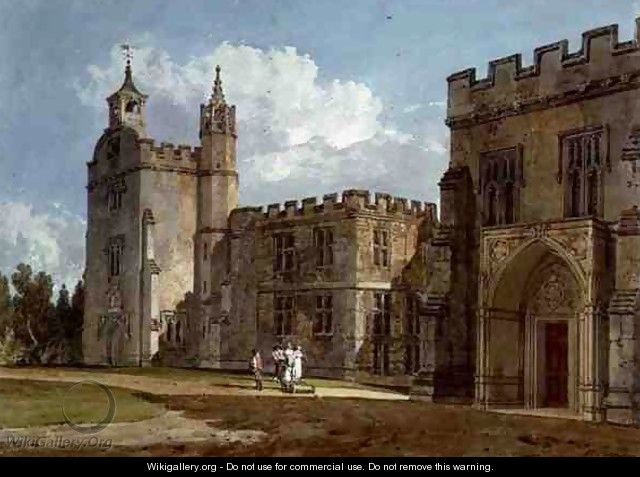 The Bishops Palace, Salisbury, c.1795 - Joseph Mallord William Turner