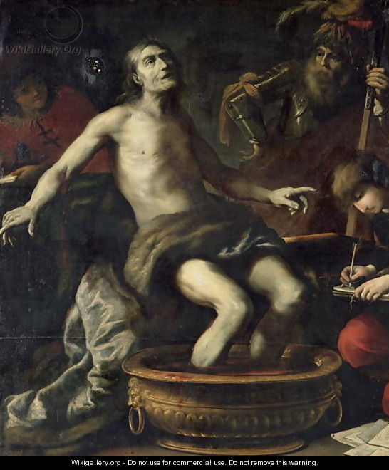 The Death of Seneca, 1633 - Claude Vignon